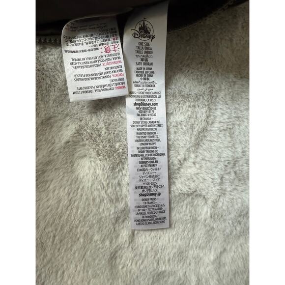 Disney Mickey Mouse Rainbow Print Tote Bag Gray Nylon Zip Travel Shoulder Bag - Picture 7 of 11